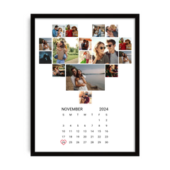 Kişiselleştirilebilir Fotoğraf ve Tarihli Poster Tablo