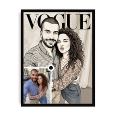 Vogue AI Poster Tablo