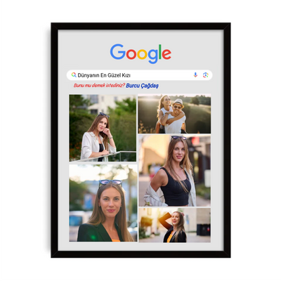 "Google" Temalı Poster Tablo